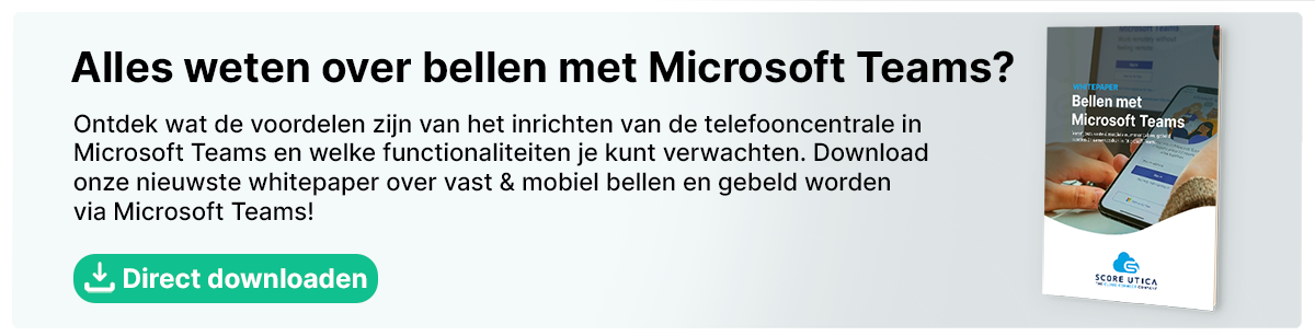 Whitepaper Bellen met Teams CTA